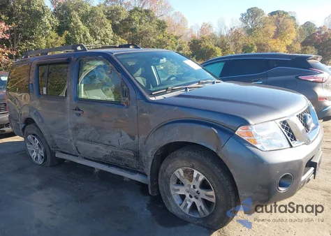 2010 Nissan Pathfinder Le/S Fe+/Se из США, поврежденный, VIN 5N1AR1NN1AD622292